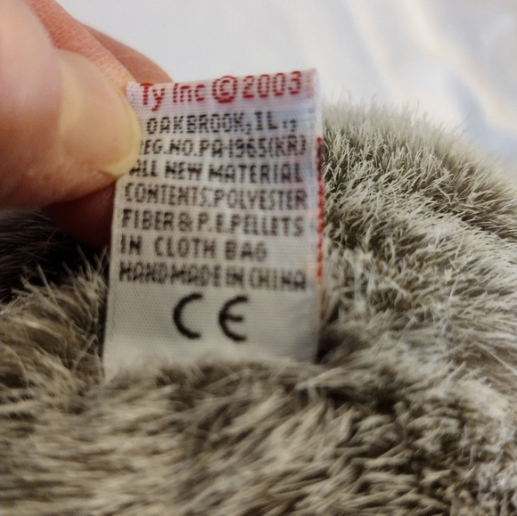 Ty Gray and White Koala Plush - Picture 9 of 10